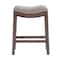 Alaterre Furniture Williston Counter Height Stool, Dark Brown ANWL05FDC - alternate 1